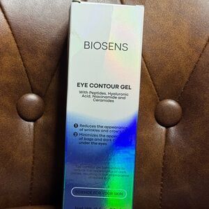 Biosens Eye Contour Gel 0.5 oz – Peptides + Hyaluronic Acid – NEW – Exp 11/2029